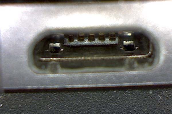 micro USB-poort