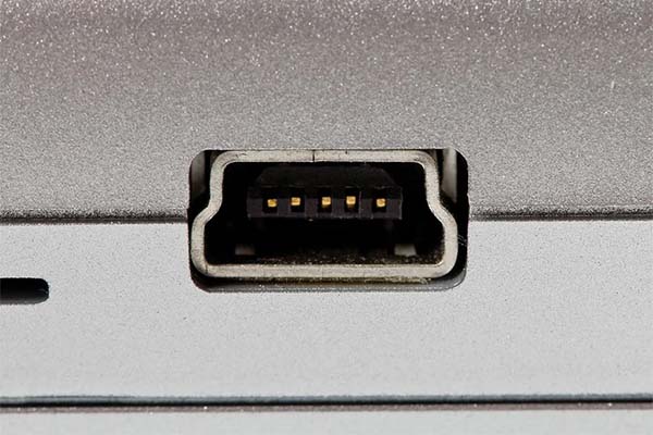 mini USB-poort